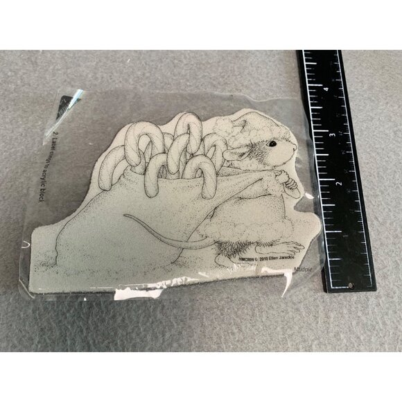 House-Mouse Designs Rubber Stamp Mudpie & Candy Canes Ellen Jareckie 2009 - Picture 4 of 4